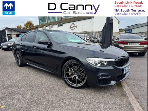 BMW 5-Series Saloon, Diesel, 2018, Grey