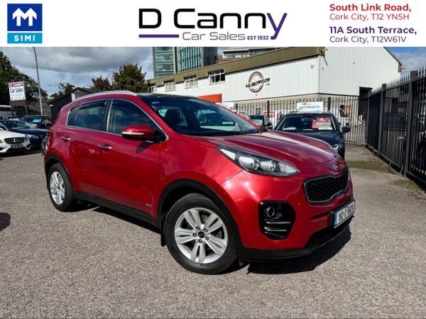 Kia Sportage MPV, Diesel, 2016, Red