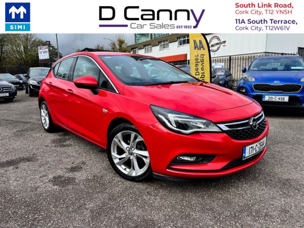 Opel Astra Hatchback, Petrol, 2017, Red