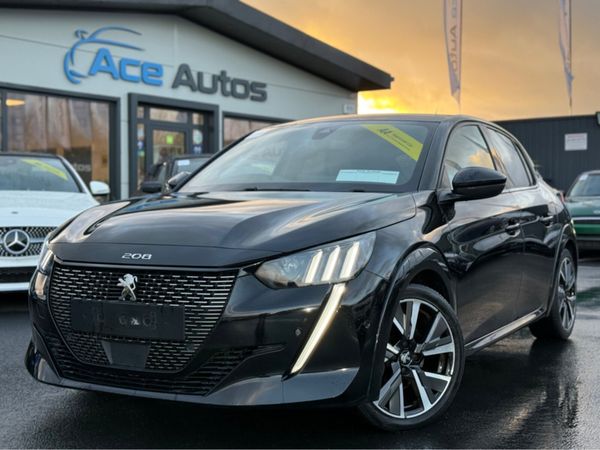 Peugeot 208 Hatchback, Petrol, 2020, Black