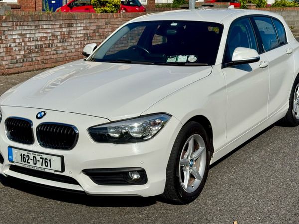BMW 1-Series Hatchback, Diesel, 2016, White