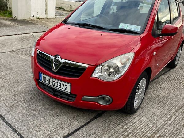 Vauxhall Agila Hatchback, Petrol, 2010, Red