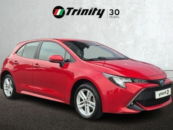 Toyota Corolla Hatchback, Petrol Hybrid, 2022, Red