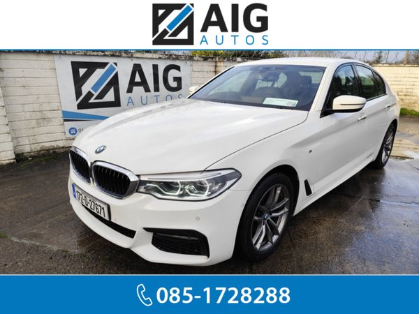 BMW 5-Series Saloon, Diesel, 2017, White