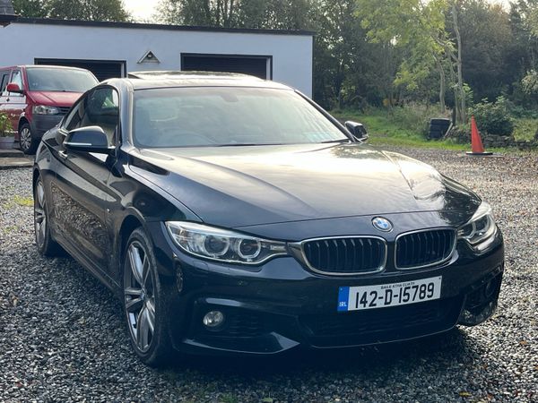 BMW 4-Series Coupe, Diesel, 2014, Black