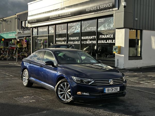 Volkswagen Passat Saloon, Diesel, 2018, Blue