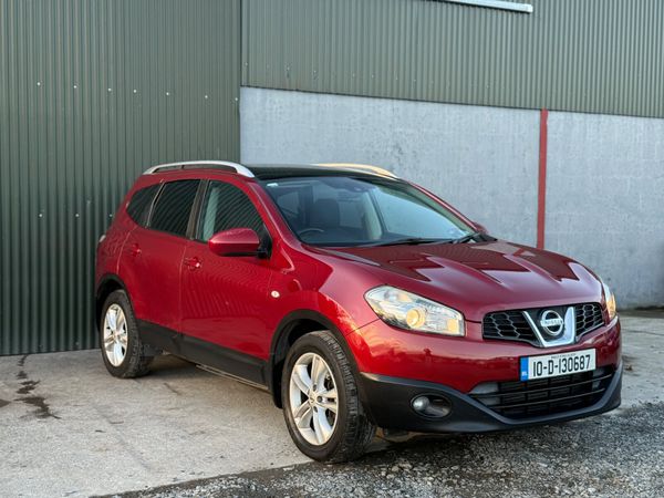 Nissan Qashqai+2 MPV, Diesel, 2010, Red