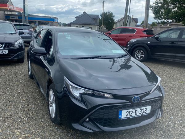 Toyota Corolla Hatchback, Petrol Hybrid, 2021, Black