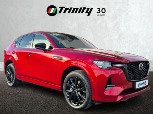 Mazda CX-60 SUV, Petrol Plug-in Hybrid, 2026, Red