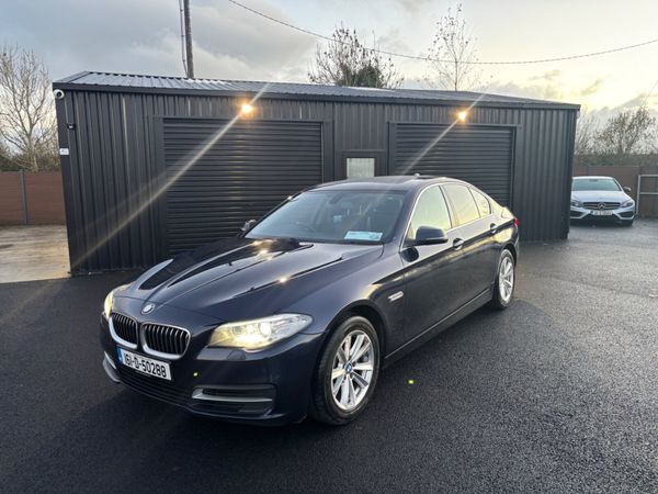 BMW 5-Series Saloon, Diesel, 2016, Blue