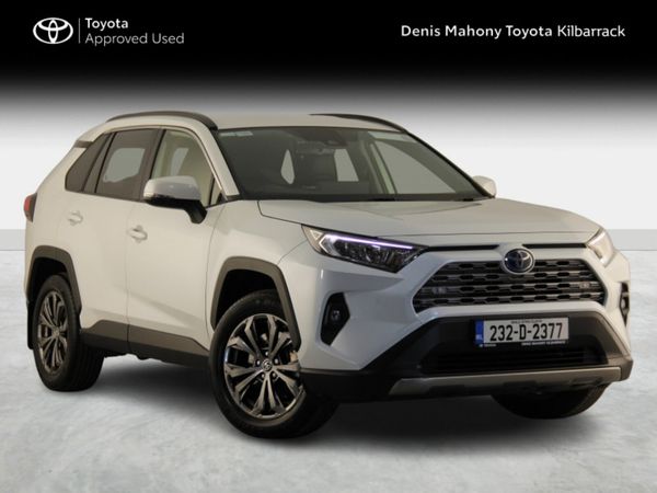Toyota RAV4 SUV, Petrol Hybrid, 2023, White