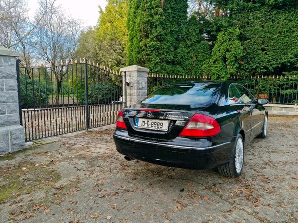 Mercedes-Benz CLK Coupe, Petrol, 2010, Black