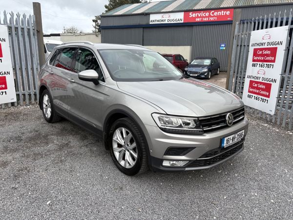 Volkswagen Tiguan SUV, Diesel, 2016, Silver