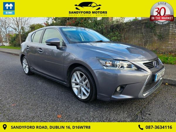 Lexus CT Hatchback, Petrol Hybrid, 2016, Grey
