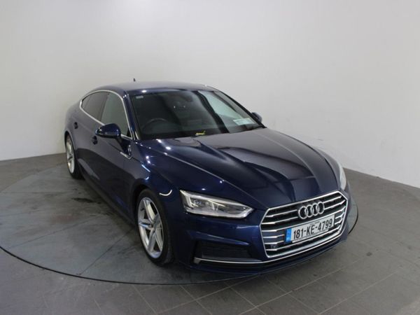 Audi A5 Hatchback, Diesel, 2018, Blue