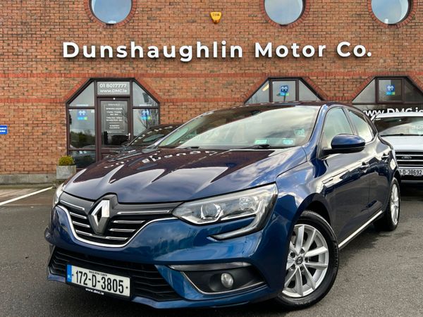 Renault Megane Hatchback, Diesel, 2017, Blue