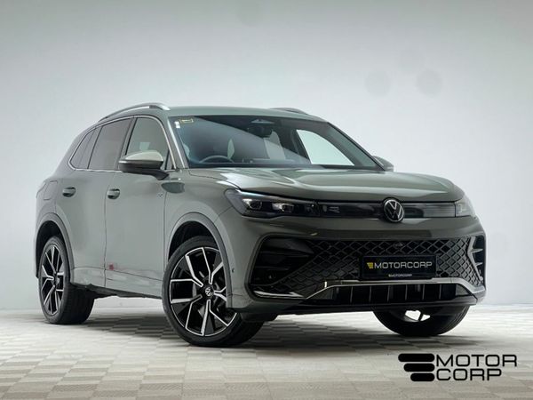 Volkswagen Tiguan SUV, Petrol Plug-in Hybrid, 2024, Green