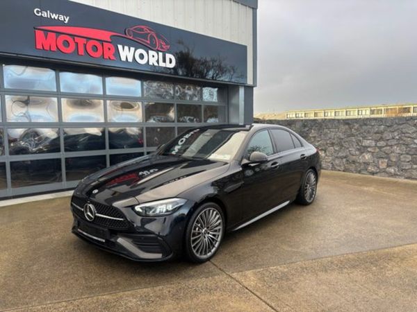 Mercedes-Benz C-Class Saloon, Petrol Plug-in Hybrid, 2023, Black
