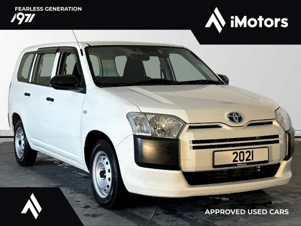 Toyota Probox Estate, Petrol Hybrid, 2021, White