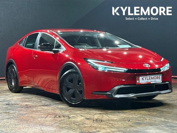 Toyota Prius Hatchback, Petrol Hybrid, 2024, Red