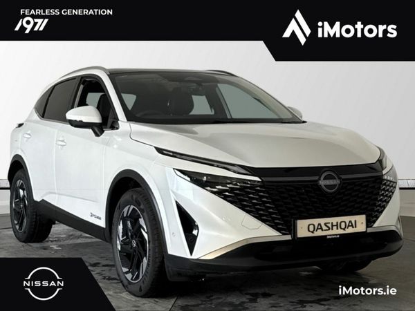 Nissan Qashqai SUV, Petrol Hybrid, 2026, White