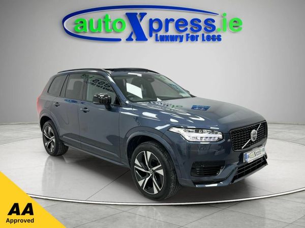 Volvo XC90 SUV, Petrol Plug-in Hybrid, 2022, Blue