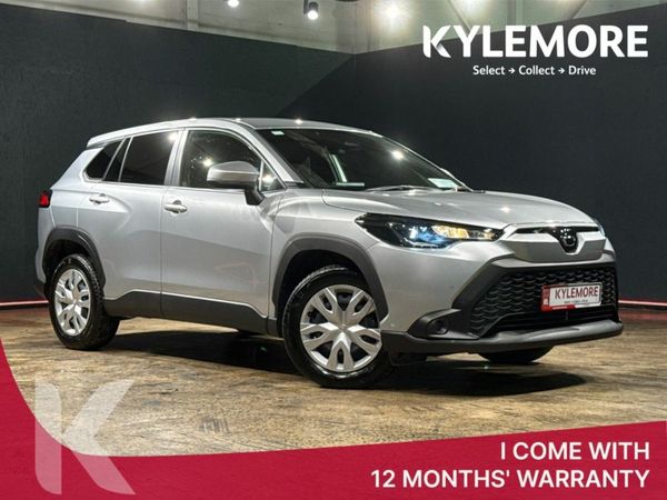 Toyota Corolla Cross SUV, Petrol Hybrid, 2024, Silver