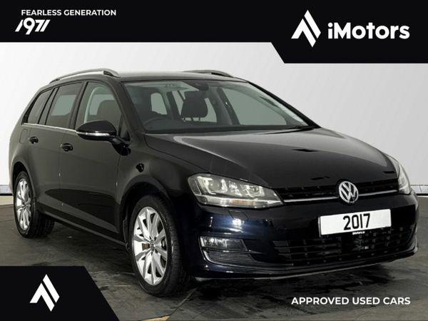 Volkswagen Golf Estate, Petrol, 2017, Black