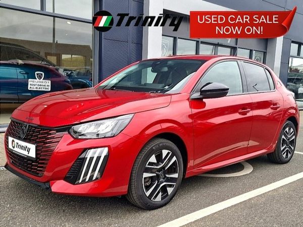 Peugeot 208 Hatchback, Electric, 2024, Red