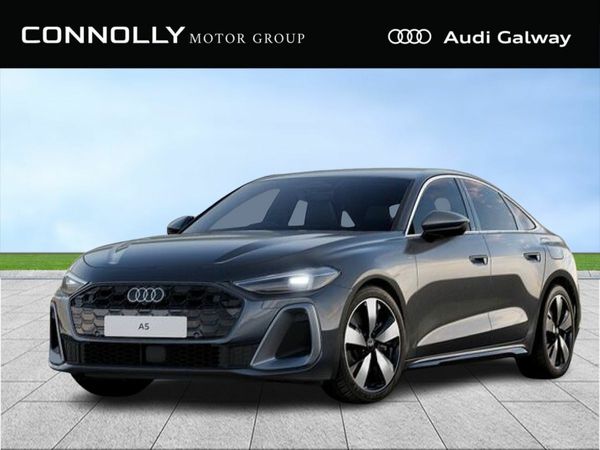 Audi A5 Saloon, Petrol Plug-in Hybrid, 2026, Grey