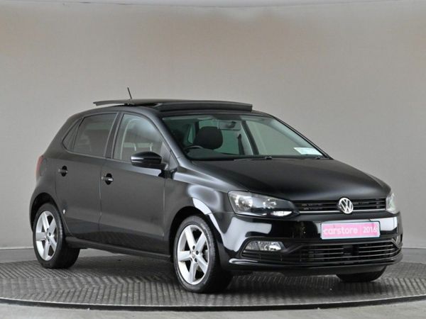 Volkswagen Polo Hatchback, Petrol, 2016, Black