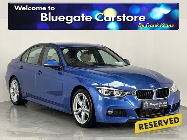 BMW 3-Series Saloon, Petrol Plug-in Hybrid, 2017, Blue