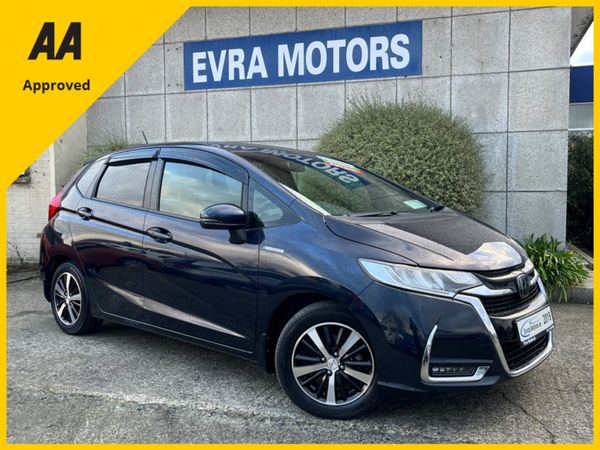 Honda Fit Hatchback, Petrol Hybrid, 2019, Blue