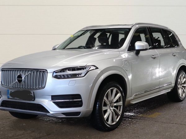 Volvo XC90 SUV, Petrol Plug-in Hybrid, 2016, Silver