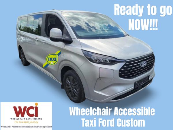 Ford Tourneo Custom MPV, Petrol Plug-in Hybrid, 2026, Silver