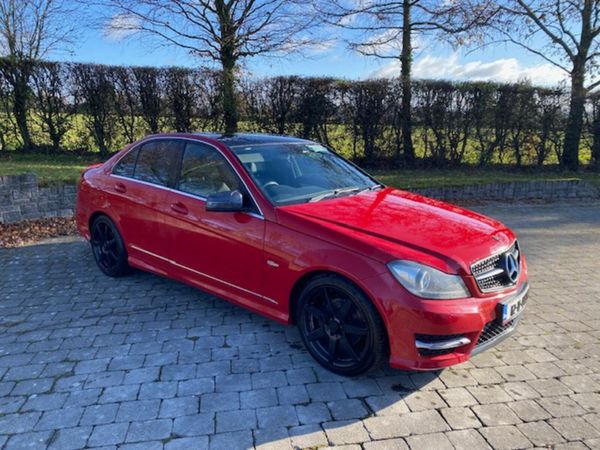 Mercedes-Benz C-Class Saloon, Diesel, 2012, Red