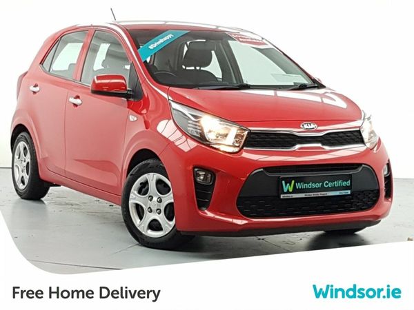 Kia Picanto Hatchback, Petrol, 2019, Red
