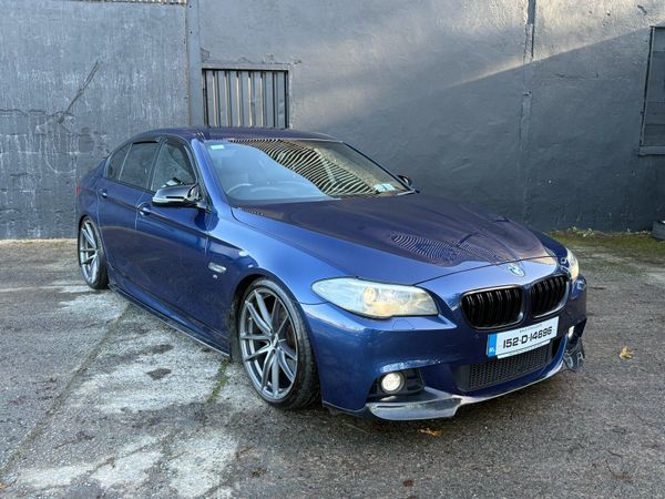 BMW 5-Series Saloon, Diesel, 2015, Blue