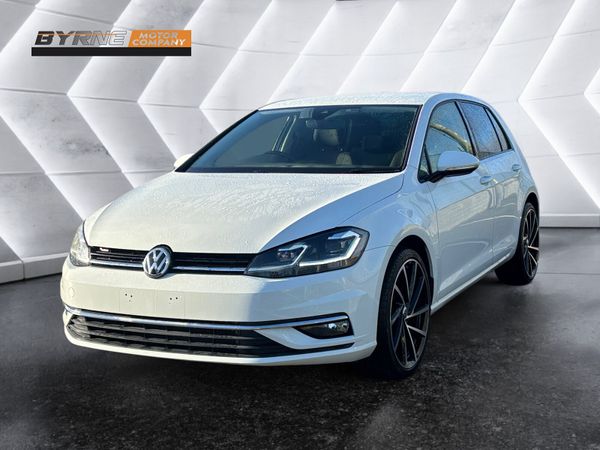 Volkswagen Golf Hatchback, Petrol, 2018, White