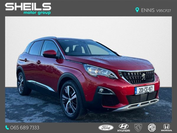 Peugeot 3008 SUV, Petrol, 2020, Red