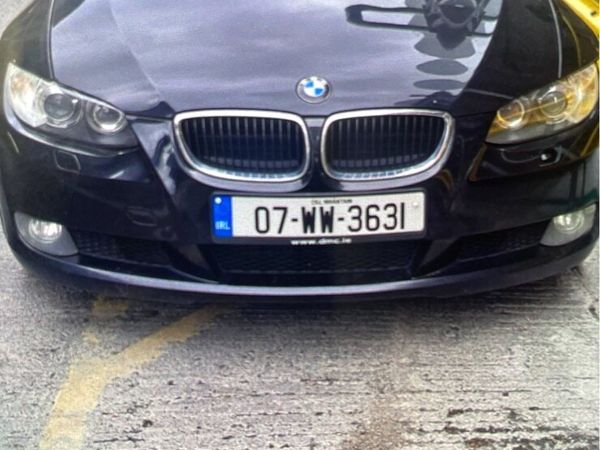 BMW 3-Series Coupe, Diesel, 2007, Black