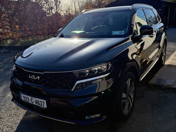 Kia Sorento SUV, Petrol Plug-in Hybrid, 2022, Black