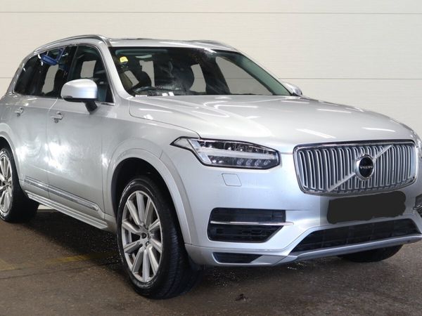 Volvo XC90 SUV, Petrol Plug-in Hybrid, 2016, Silver