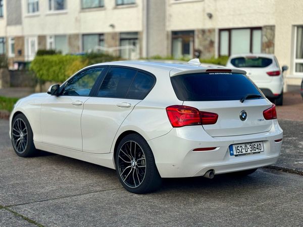 BMW 1-Series Hatchback, Diesel, 2015, White
