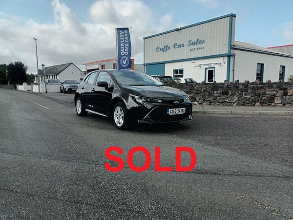 Toyota Corolla Hatchback, Petrol Hybrid, 2022, Black