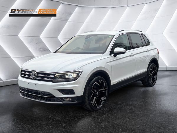 Volkswagen Tiguan SUV, Diesel, 2019, White