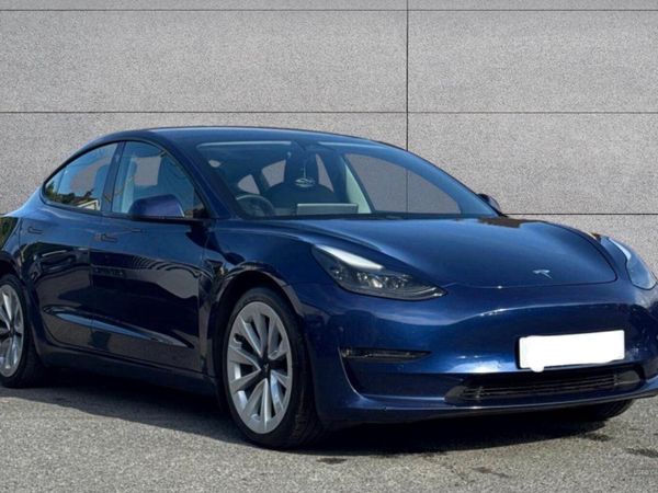 Tesla Model 3 Saloon, Electric, 2022, Blue