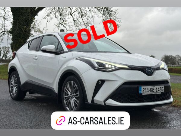Toyota C-HR Hatchback, Petrol Hybrid, 2021, White