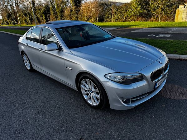 BMW 5-Series Saloon, Diesel, 2011, Silver
