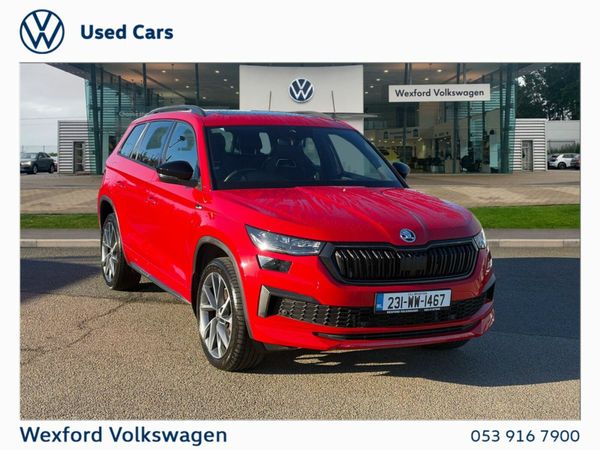Skoda Kodiaq SUV, Diesel, 2023, Red